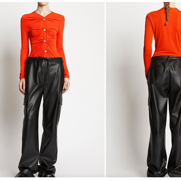 Proenza Schouler White Label Matte
Crepe Ring Top size 6 - Picture 2 of 9